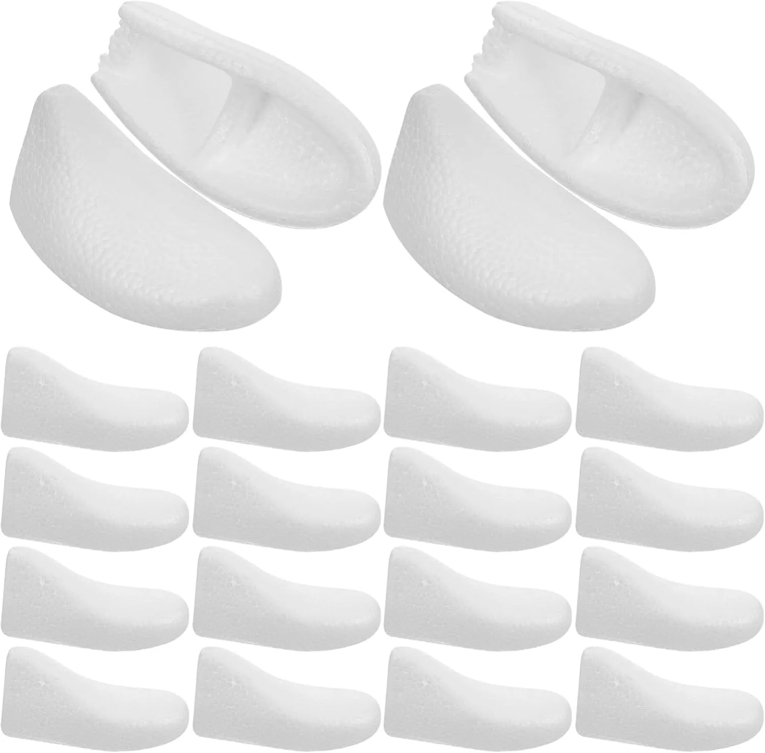 10 Pairs Foam Shoe Inserts, Adjustable Shoe Pads for Women and Men, Support for Sneakers