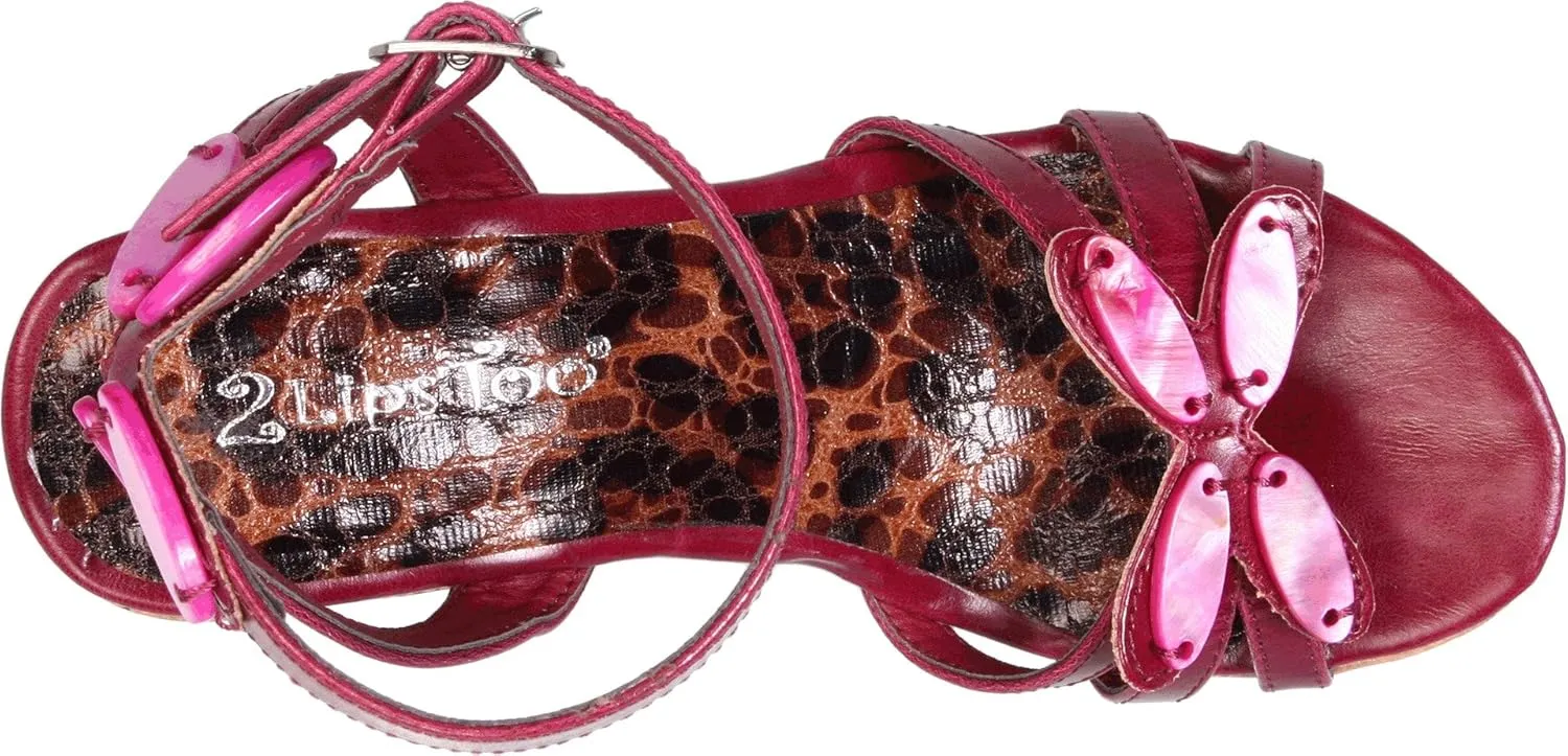 2 Lips Too Believe Ankle-Strap Sandal (Little Kid/Big Kid)