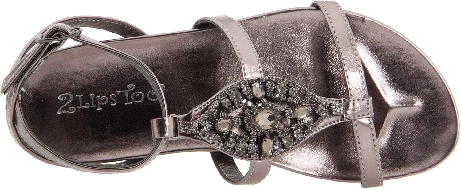 2 Lips Too Glamour Sandal (Little Kid/Big Kid)