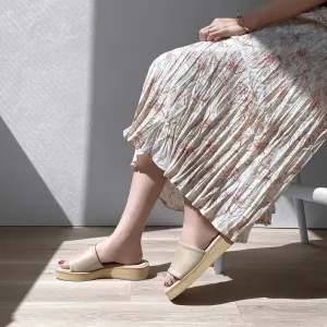 50% OFF [Unisex] Thick-soled platform sandals (m10bn05) Beige
