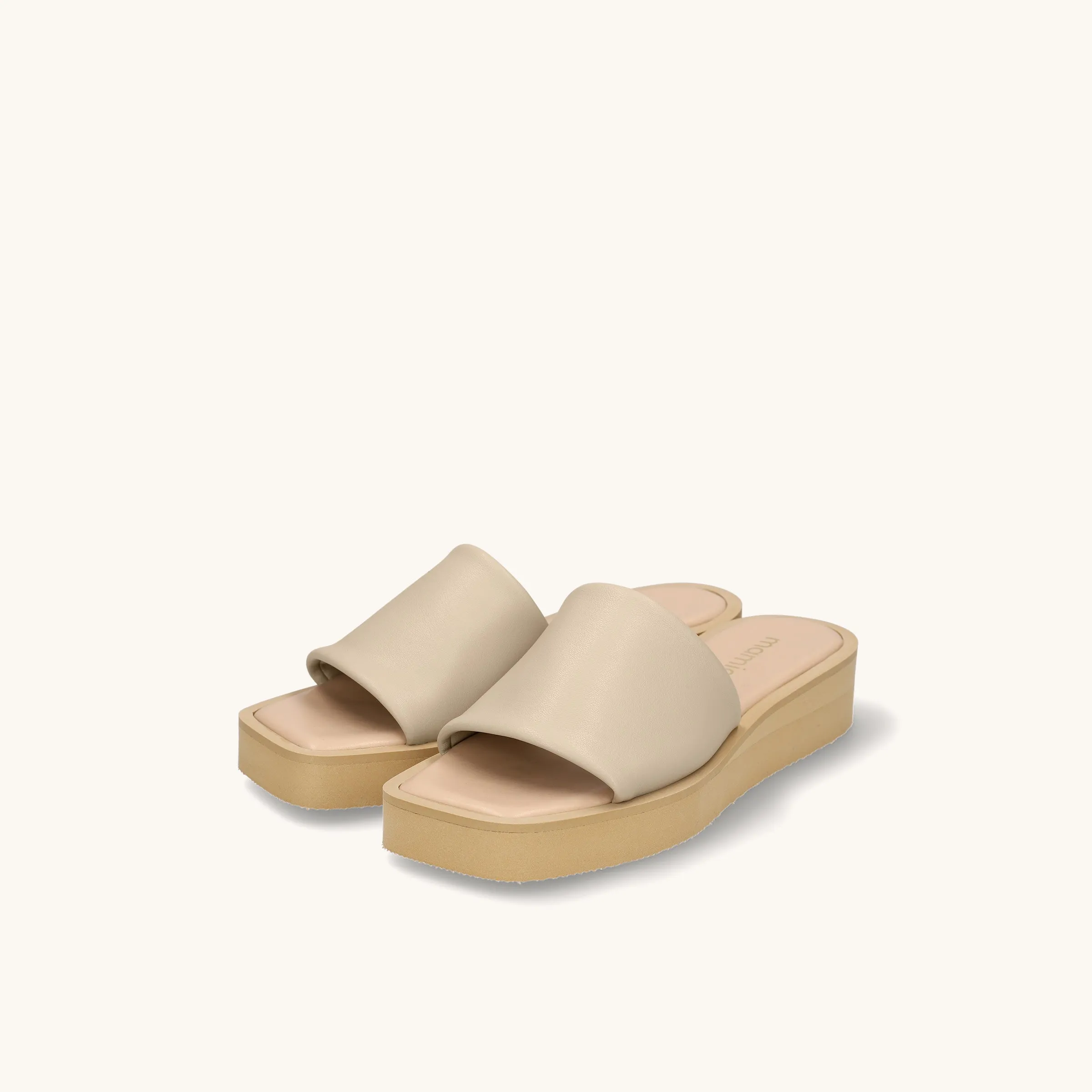 50% OFF [Unisex] Thick-soled platform sandals (m10bn05) Beige