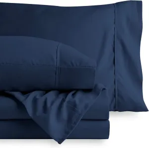 600 TC PercaleCotton Sheets for Full XL Size Bed - Percale Cotton Sheets Full XL Size Sheets Full XL Size Deep Pocket Cotton Bed Sheets Full XL Sheets Full XL Size Cotton Bedsheet Set Full XL Size