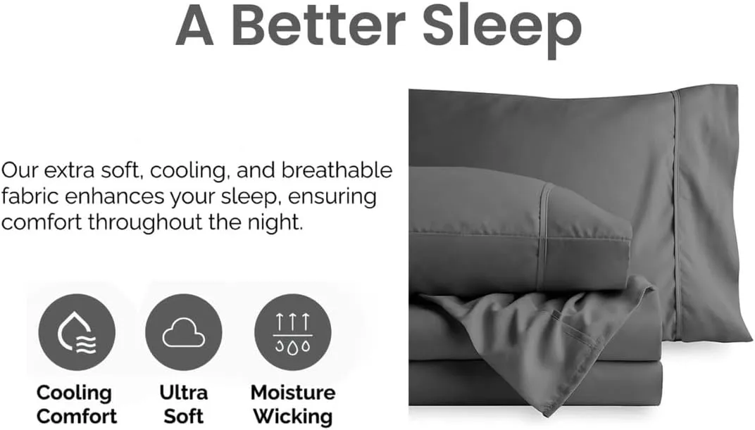 600 TC PercaleCotton Sheets for Full XL Size Bed - Percale Cotton Sheets Full XL Size Sheets Full XL Size Deep Pocket Cotton Bed Sheets Full XL Sheets Full XL Size Cotton Bedsheet Set Full XL Size