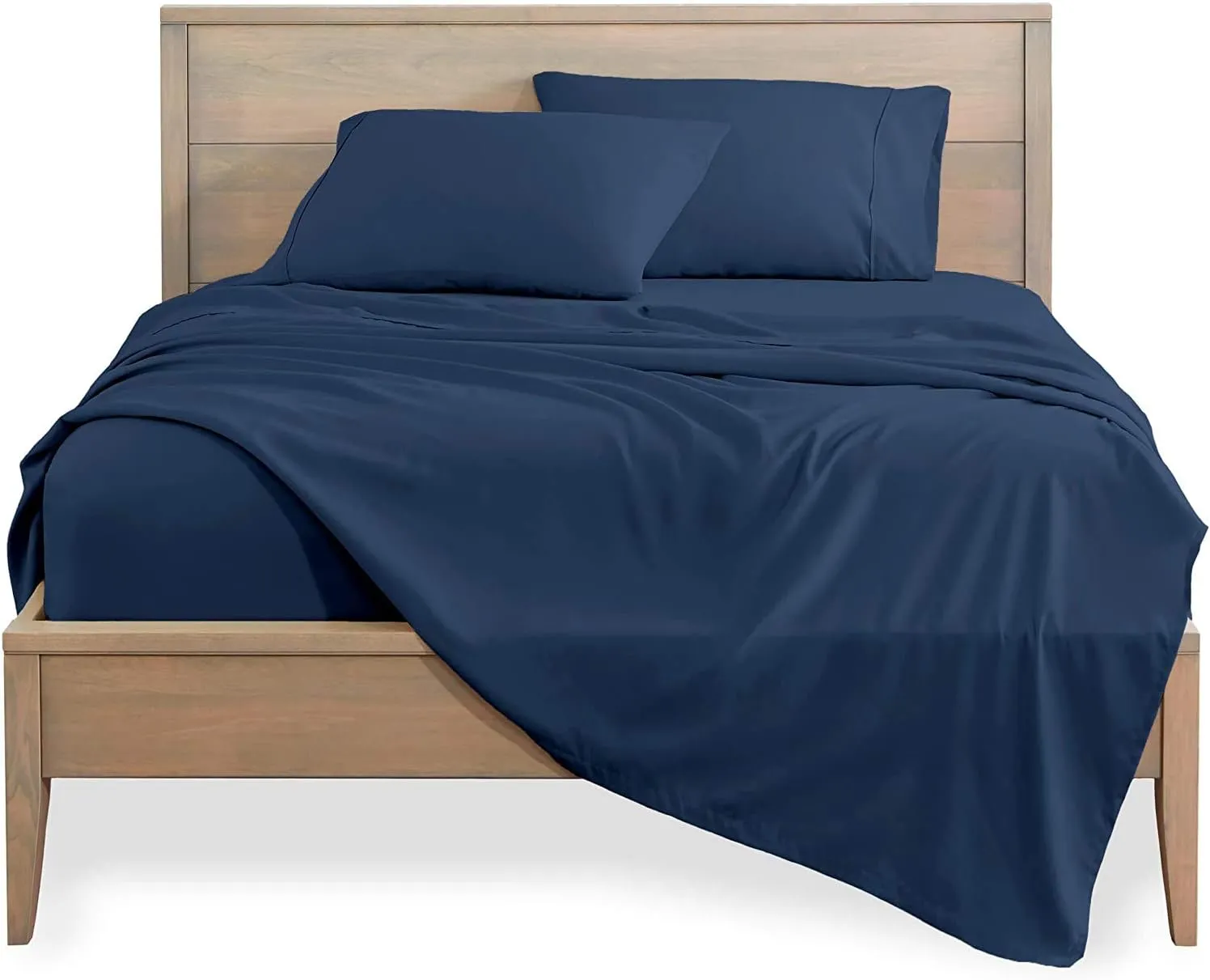 600 TC PercaleCotton Sheets for Full XL Size Bed - Percale Cotton Sheets Full XL Size Sheets Full XL Size Deep Pocket Cotton Bed Sheets Full XL Sheets Full XL Size Cotton Bedsheet Set Full XL Size