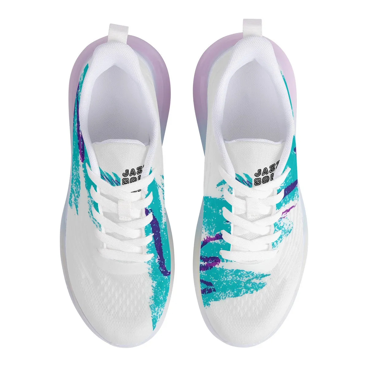 90s Jazz Solo Cup Pattern Women's Rainbow Atmospheric Cushion Running Shoes