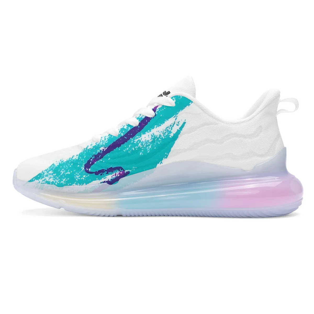 90s Jazz Solo Cup Pattern Women's Rainbow Atmospheric Cushion Running Shoes