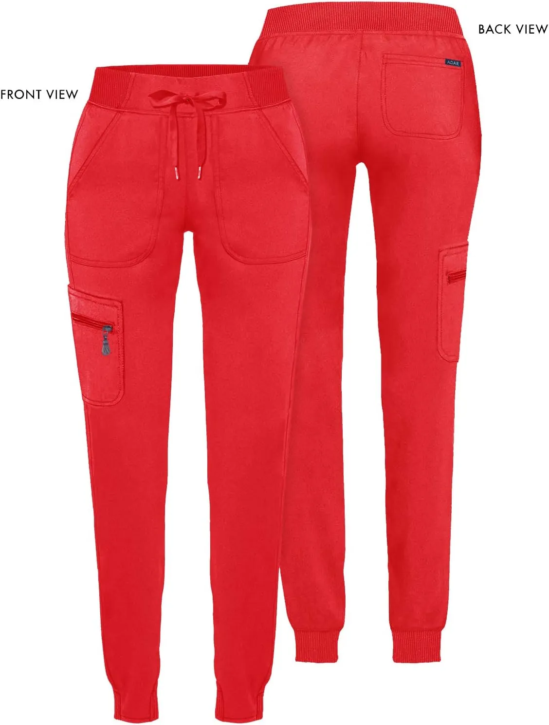 Adar Pro Scrubs for Women - Ultimate Yoga Jogger Scrub Pants