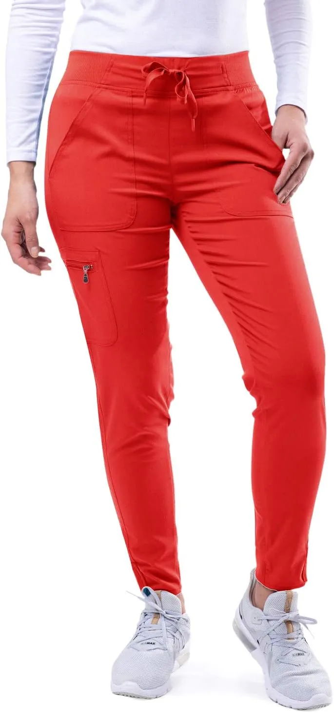Adar Pro Scrubs for Women - Ultimate Yoga Jogger Scrub Pants