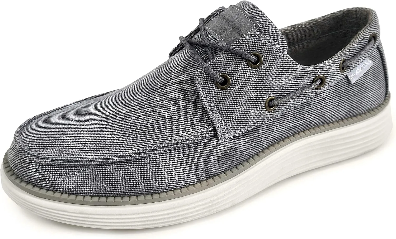 AKADEMIKS Men's Knox Boat Shoe, Casual Slip-On Deck Shoes for Men, Classic Style & Comfortable Fit