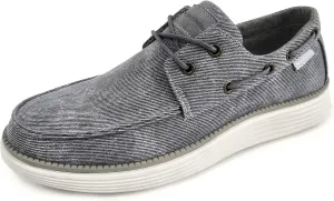 AKADEMIKS Men's Knox Boat Shoe, Casual Slip-On Deck Shoes for Men, Classic Style & Comfortable Fit