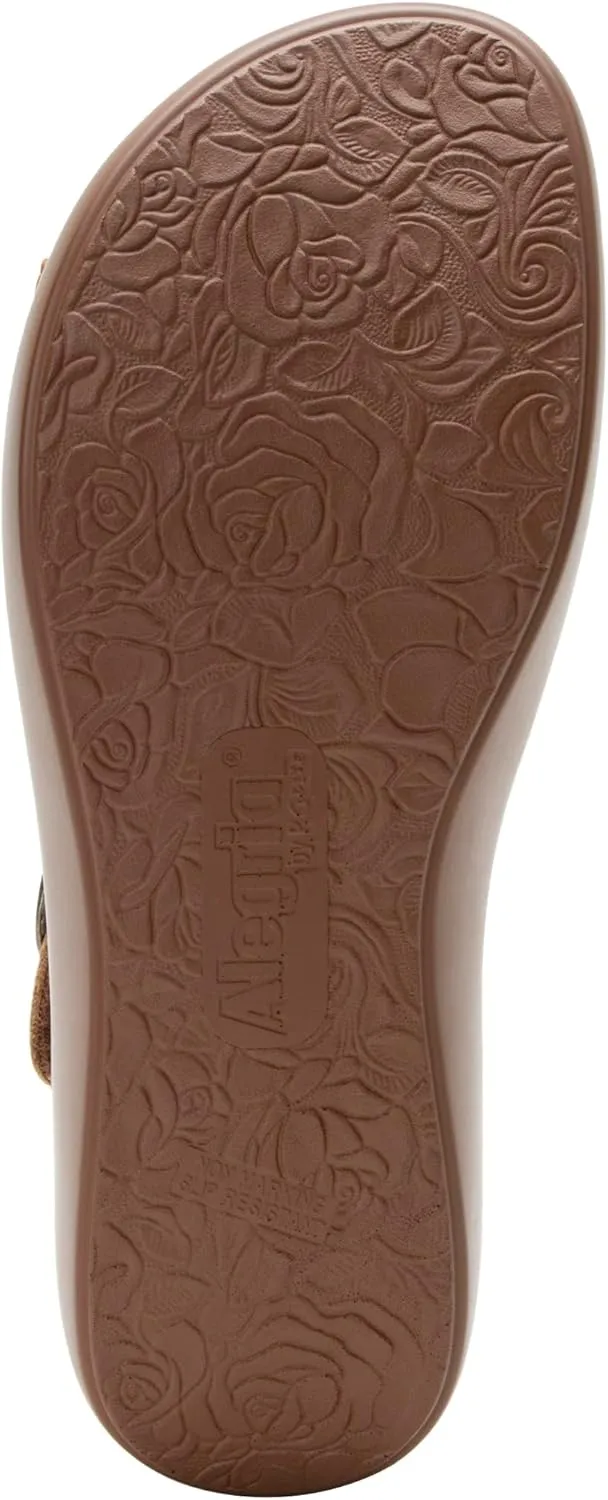 Alegria Betsie - Timeless Comfort, Arch Support - Womens Dream Fit Stretch Upper Slide Sandals, Full Coverage Open Toe Sling Back Strap Platform - Slip-Resistant Chunky Heel
