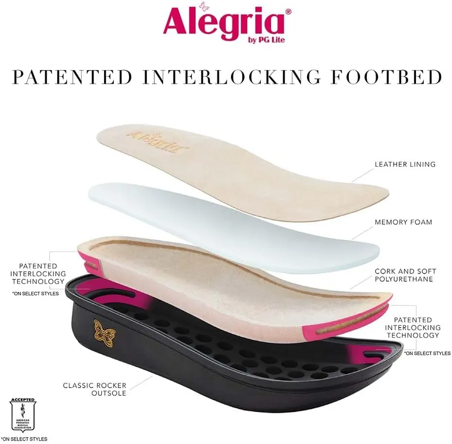 Alegria Womens Vienna Leather Sandal