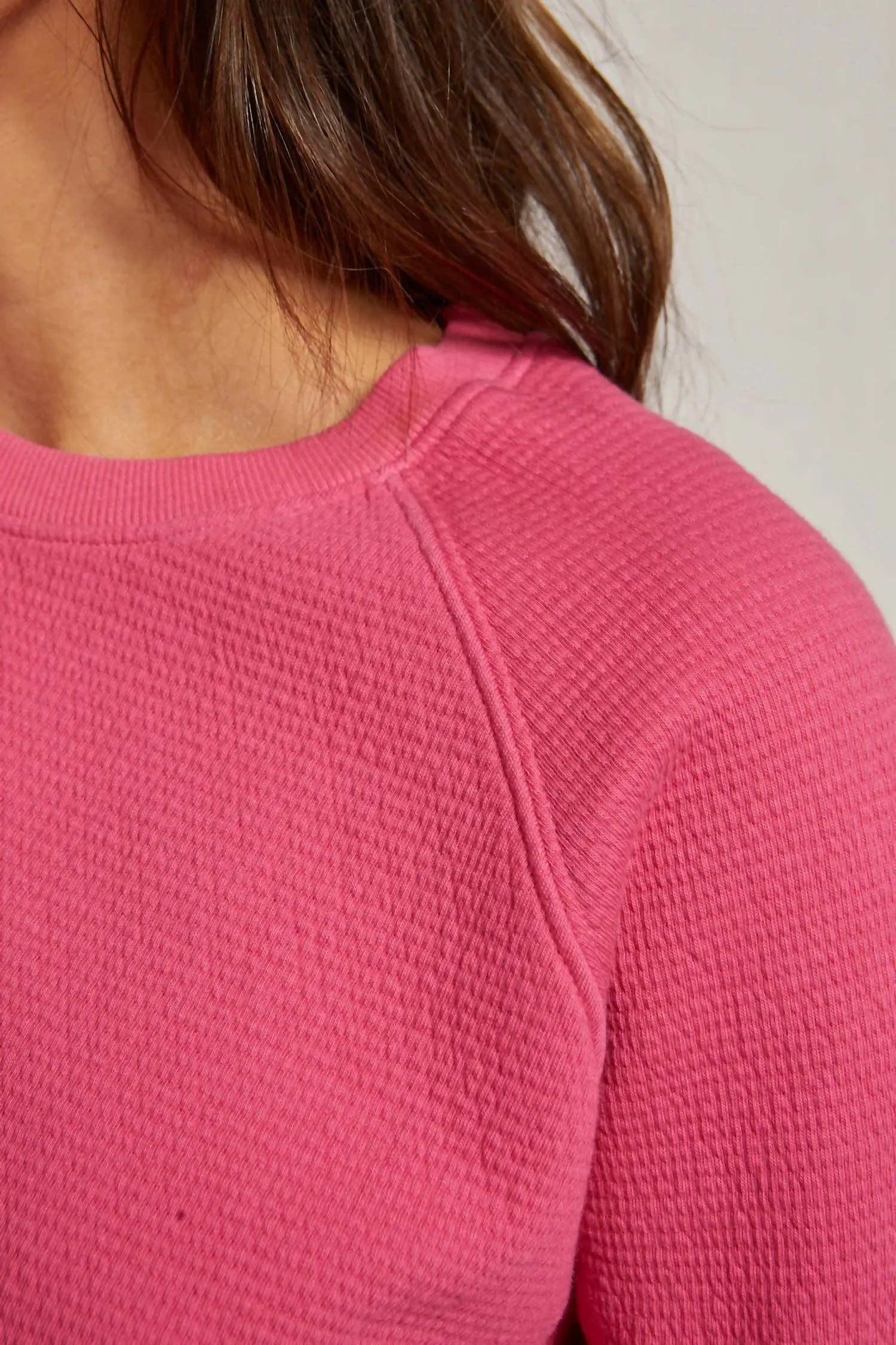 Allman Sweatshirt In Peony