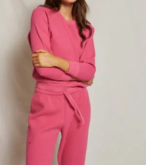 Allman Sweatshirt In Peony