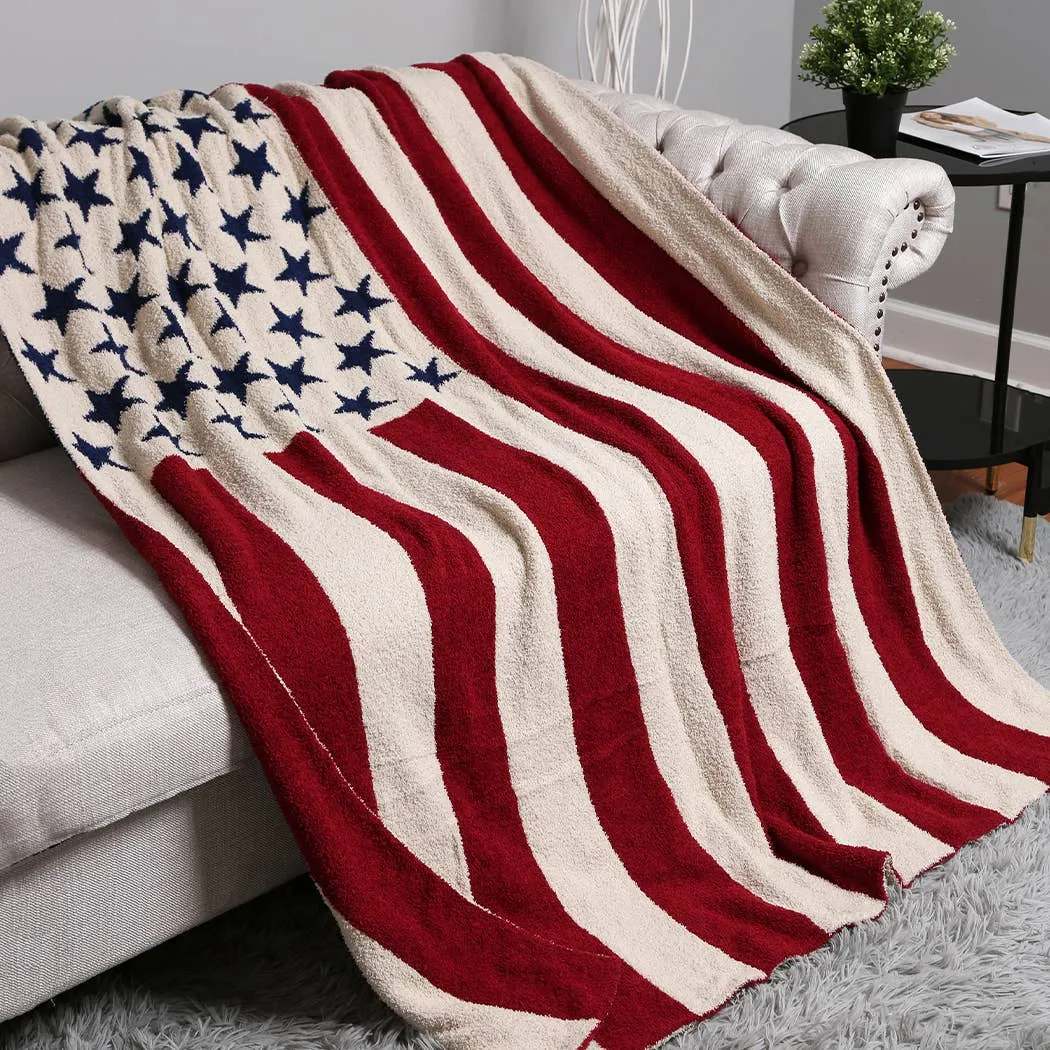 American Flag Throw Blanket Collection