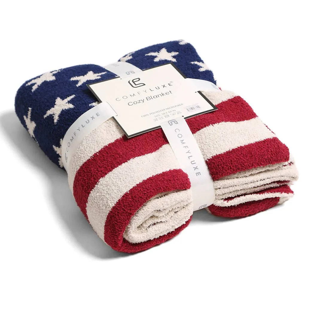 American Flag Throw Blanket Collection