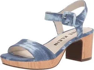 Anne Klein Women's Peony Pump, Denim Tie-Dye, 9.5
