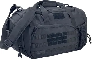 APRlLBAY Gym Bag Large Size 43L Training Bag Traveling With Luggage Strap Equipment Bag Tactical Military Duffel for Men&Women Basketball Football Weekender,Sports Bag Sturdy (Jet Black)