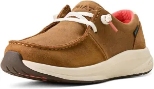 ARIAT Women's Buckeye Waterproof Shoe, Weathered Honey, 12