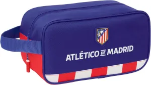 ATLÉTICO DE Madrid - Medium Shoe Cabinet, Multifunctional for Sports, Extracurricular, Football, Comfortable and Versatile, 29 x 14 x 15 cm, Red/Blue/White, M, Casual, Red/blue/white, M