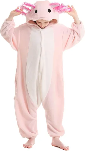 ATOZ Onesie for Kids, Animal Pajamas Halloween Cosplay Costume for Girls Boys
