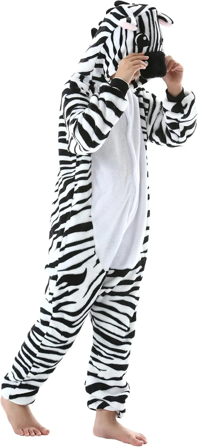 ATOZ Onesie for Kids, Animal Pajamas Halloween Cosplay Costume for Girls Boys