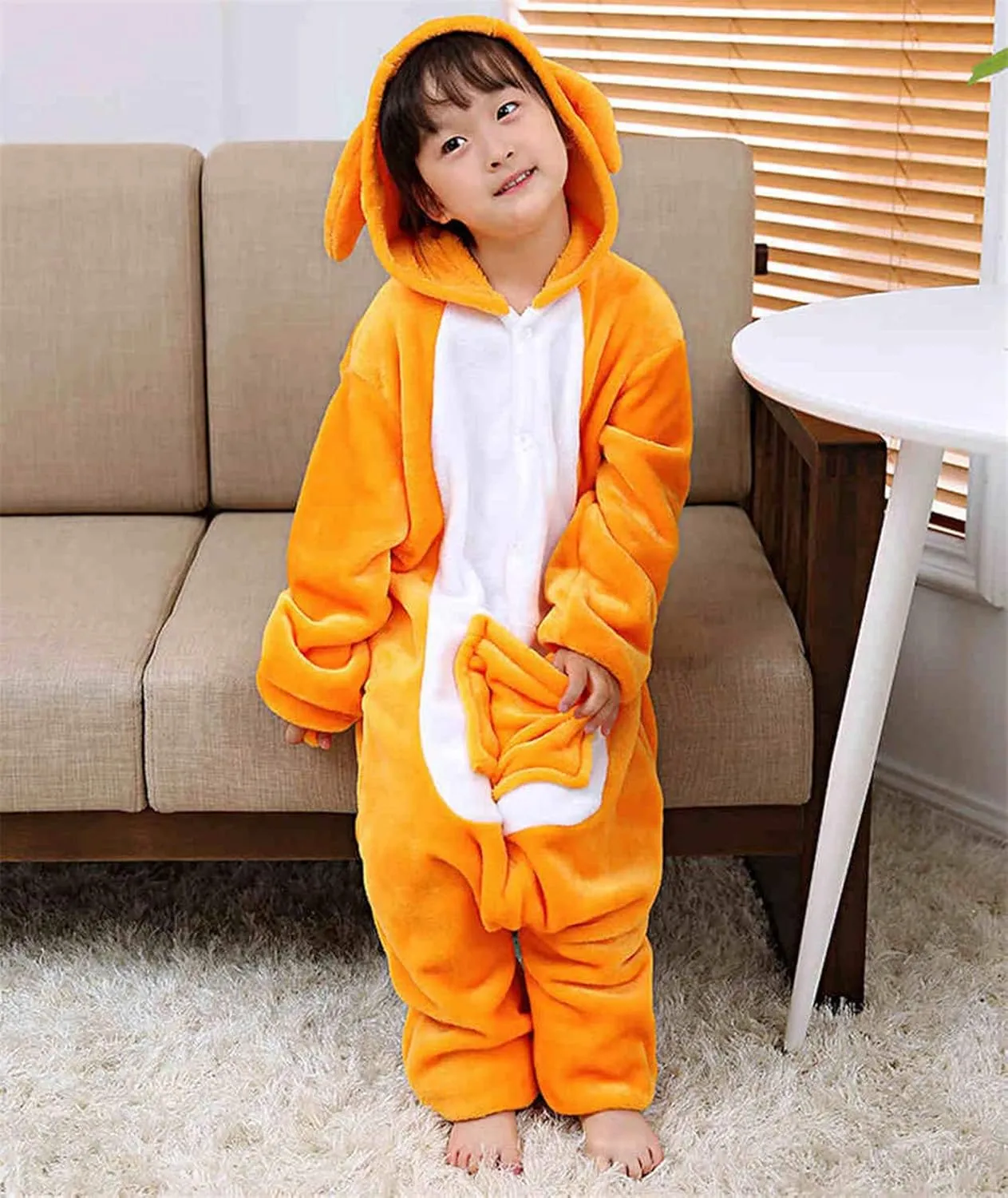 ATOZ Onesie for Kids, Animal Pajamas Halloween Cosplay Costume for Girls Boys