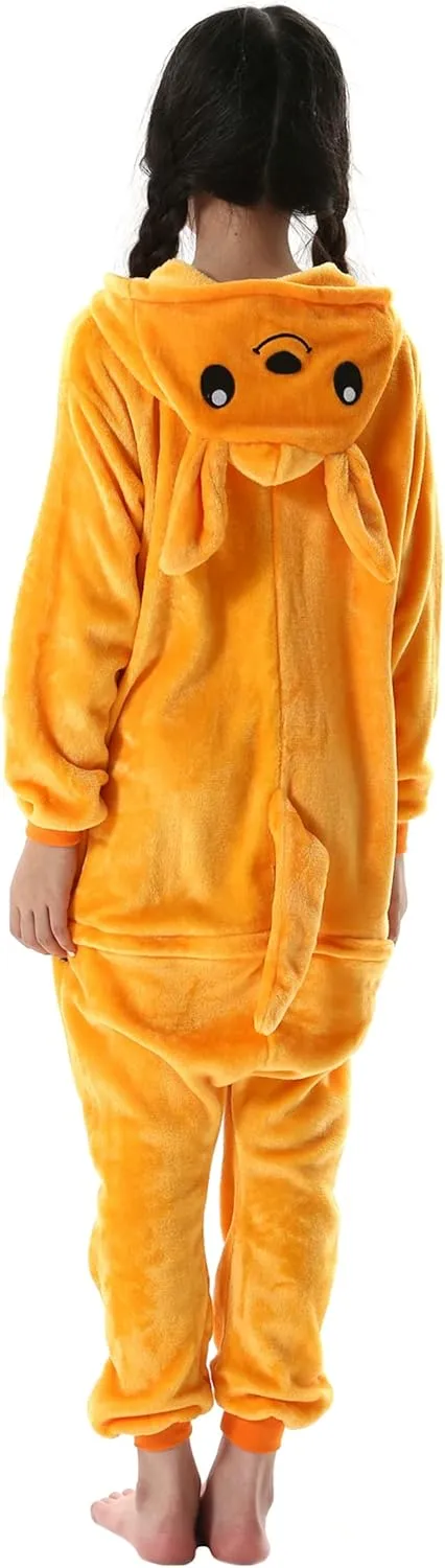ATOZ Onesie for Kids, Animal Pajamas Halloween Cosplay Costume for Girls Boys