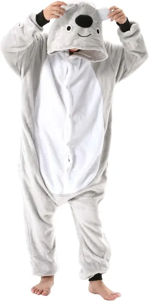 ATOZ Onesie for Kids, Animal Pajamas Halloween Cosplay Costume for Girls Boys