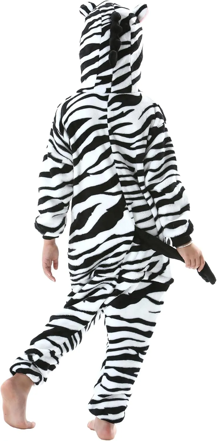 ATOZ Onesie for Kids, Animal Pajamas Halloween Cosplay Costume for Girls Boys