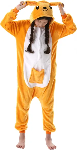 ATOZ Onesie for Kids, Animal Pajamas Halloween Cosplay Costume for Girls Boys
