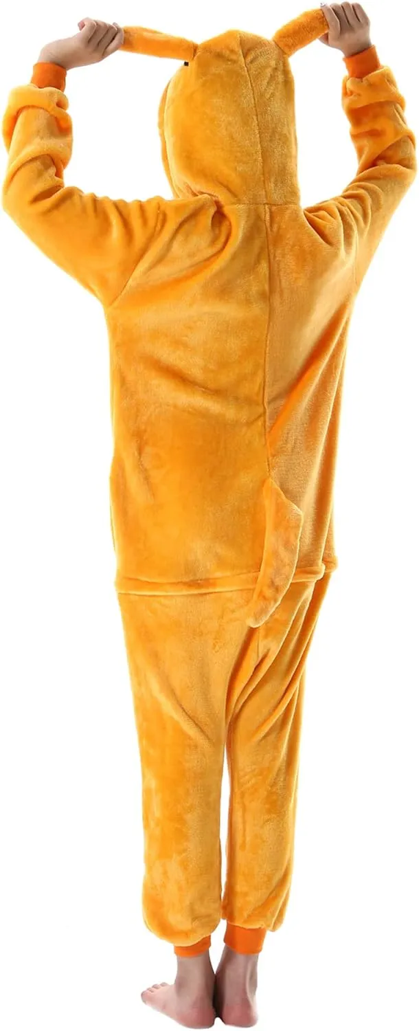 ATOZ Onesie for Kids, Animal Pajamas Halloween Cosplay Costume for Girls Boys