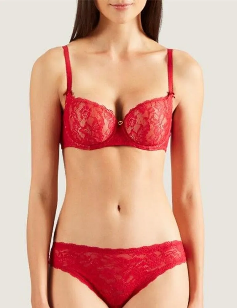 Aubade Women's Rosessence Moulded Half Cup Bra