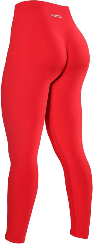 AUROLA Dream Collection Workout Leggings for Women High Waist Seamless Scrunch Athletic Running Gym Fitness Active Pants