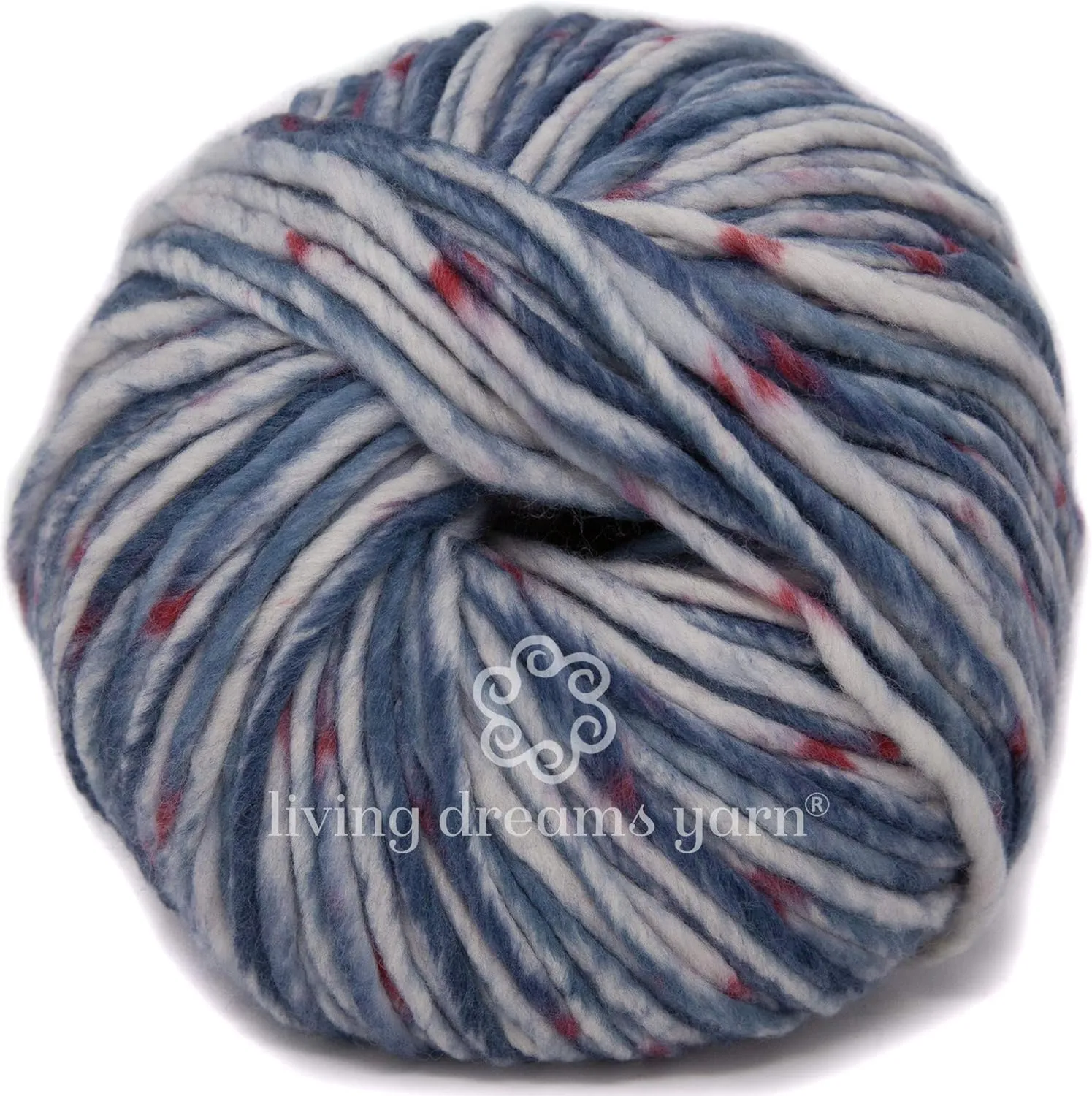 BAE by Living Dreams Yarn. Cuddly, Strong & Super Soft for Next to Skin Winter Knits. 100% Extrafine Merino Bulky Roving Yarn, Domestic Bliss