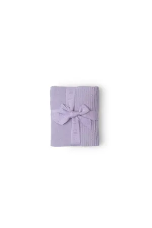 Barefoot Dreams® CozyChic Ultra Lite® Scallop Stroller Blanket, Lilac-Marine, 30"x40"