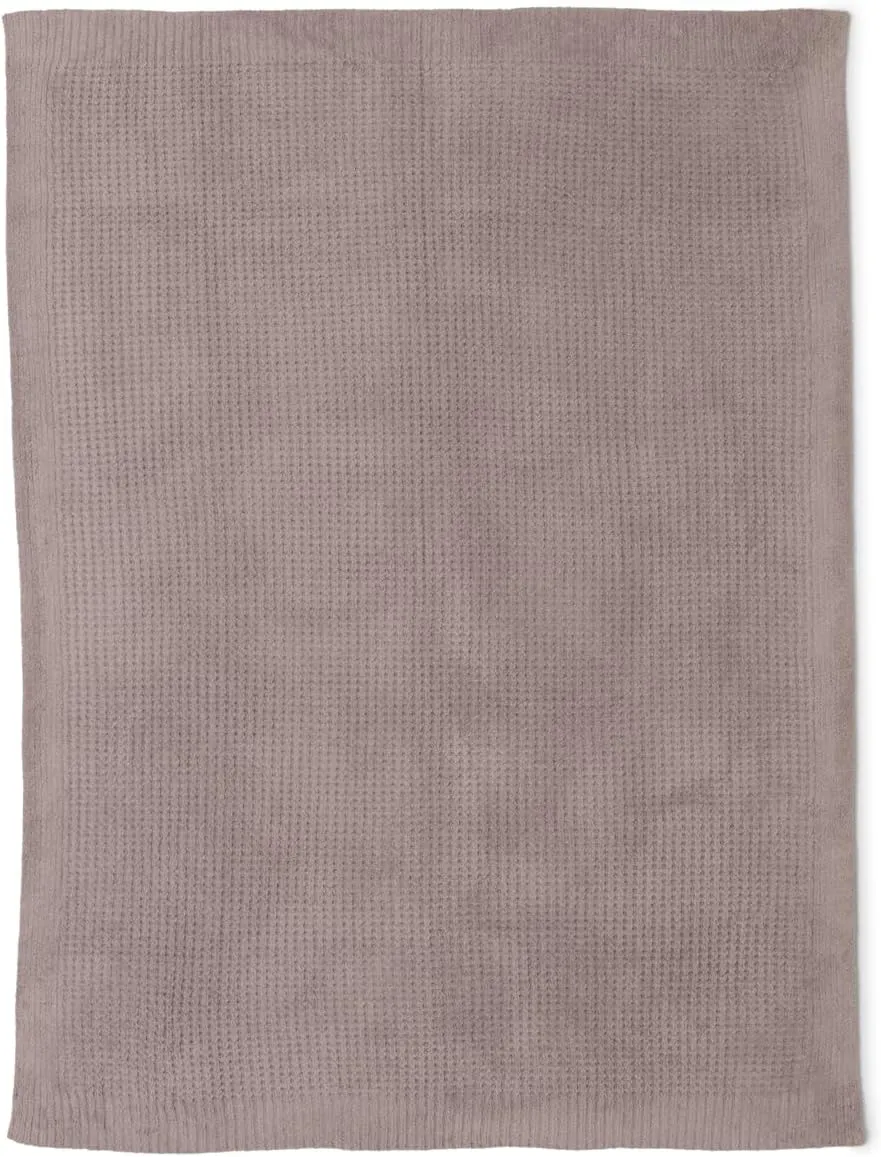 Barefoot Dreams® CozyChic® Waffle Throw, Beach Rock, 54"x72"