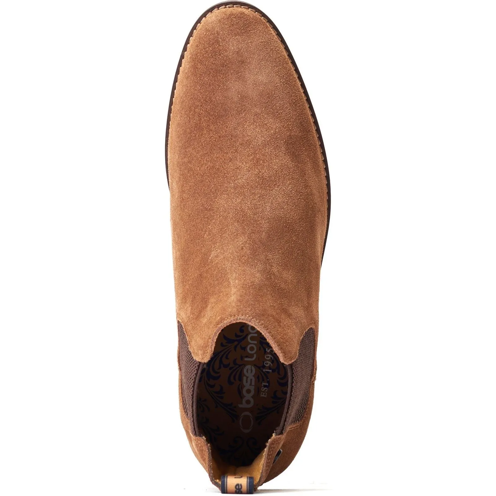 Base London Men's Virgil Chelsea Boot in Ginger