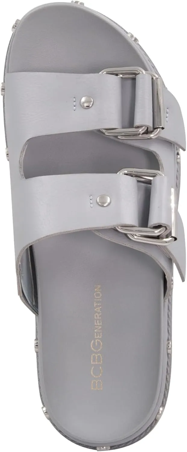 BCBGeneration Women's Trendy Footbed Flat Sandal