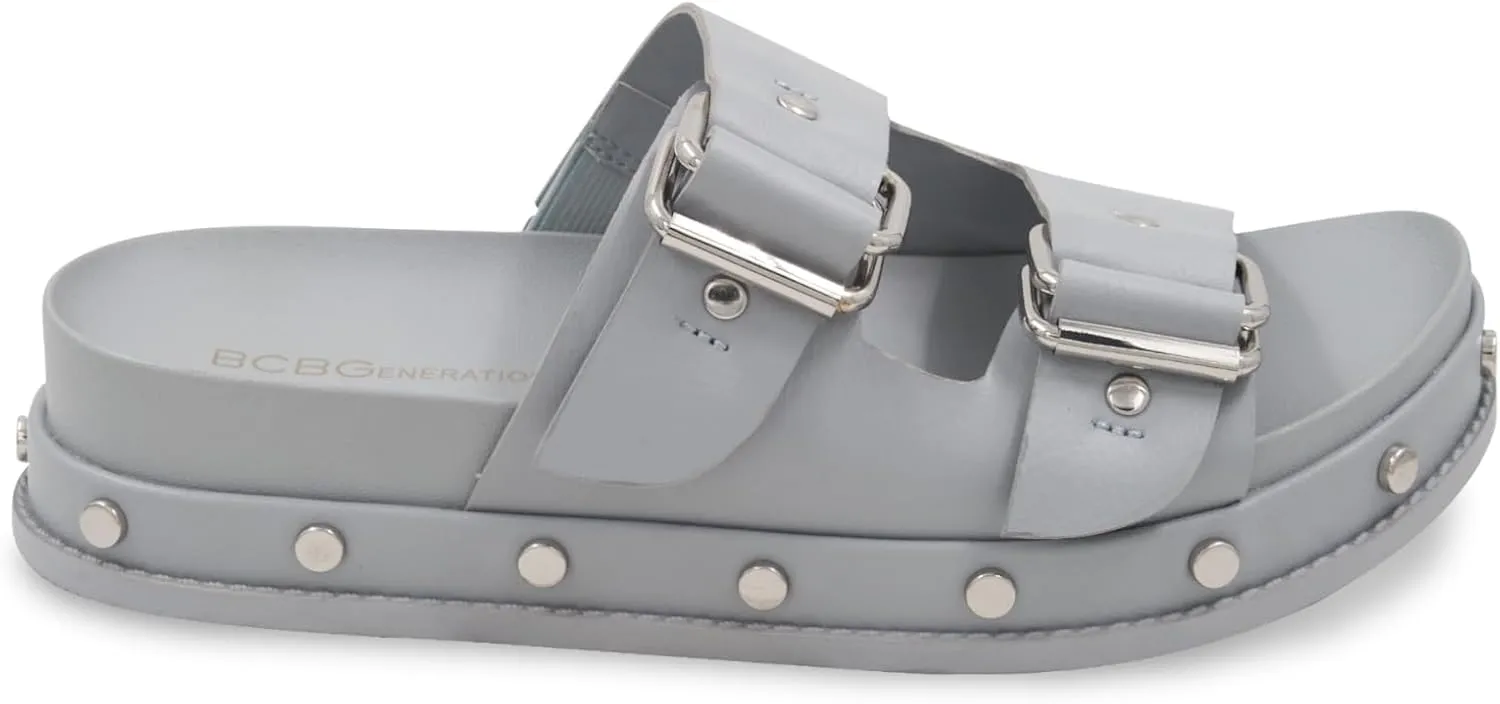 BCBGeneration Women's Trendy Footbed Flat Sandal