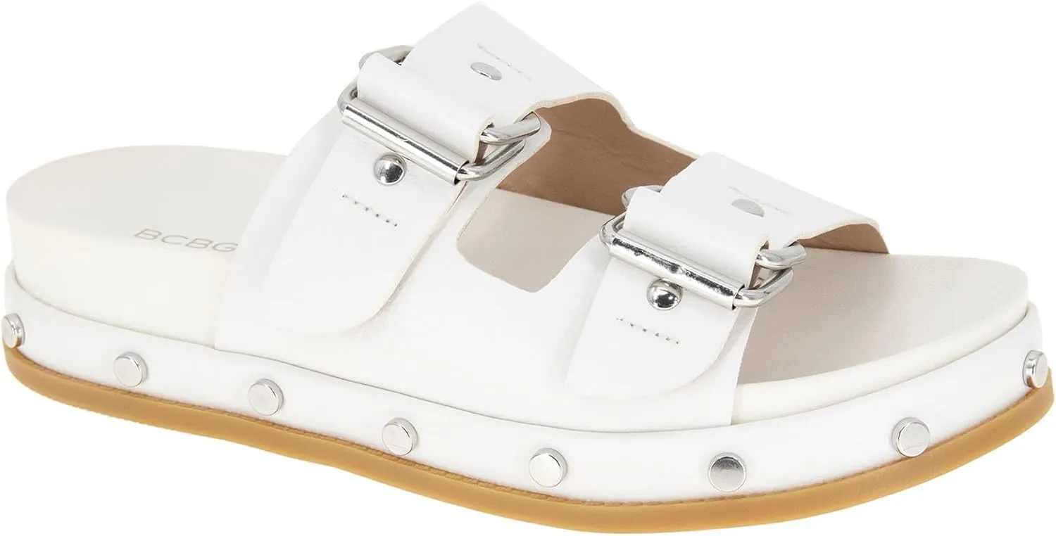 BCBGeneration Women's Trendy Footbed Flat Sandal
