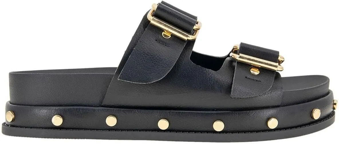 BCBGeneration Women's Trendy Footbed Flat Sandal