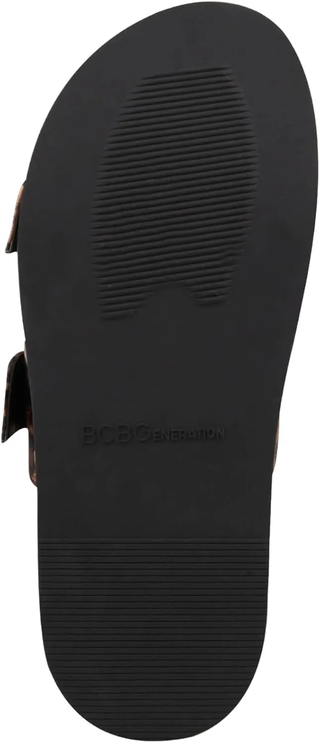 BCBGeneration Women's Trendy Footbed Flat Sandal