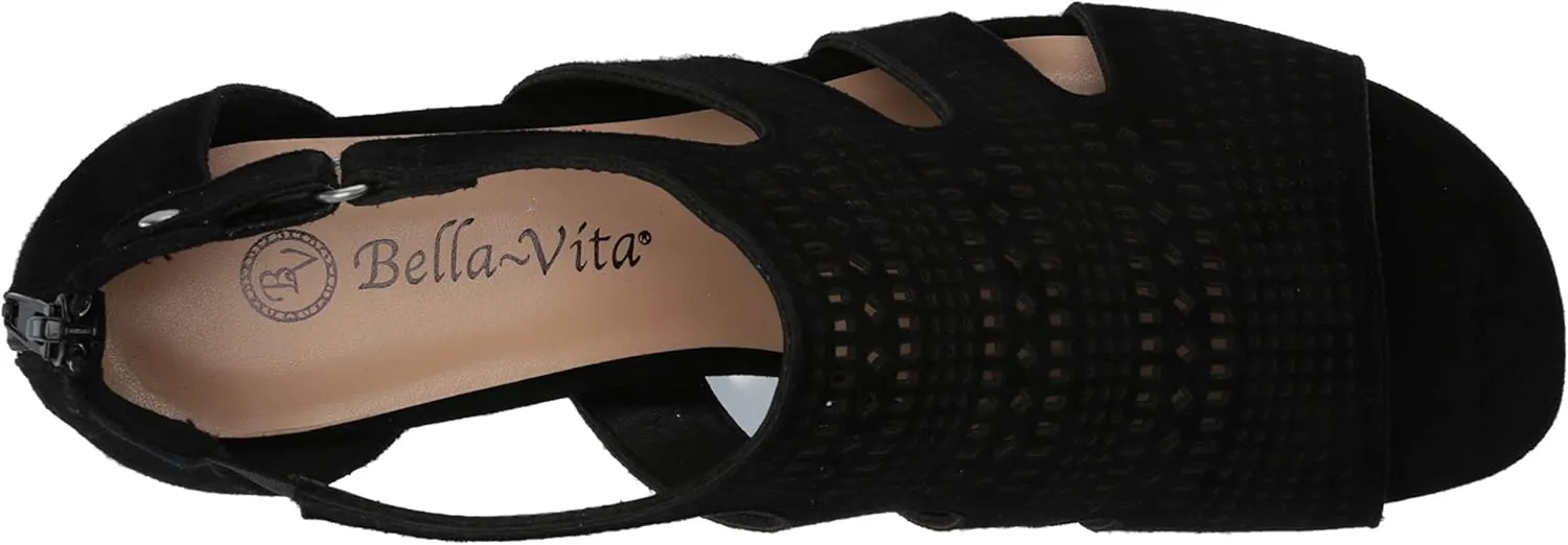 Bella Vita Women's Fashion Casual Heeled Sandal