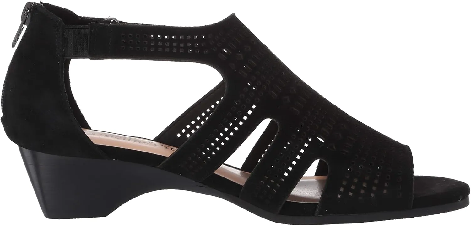 Bella Vita Women's Fashion Casual Heeled Sandal