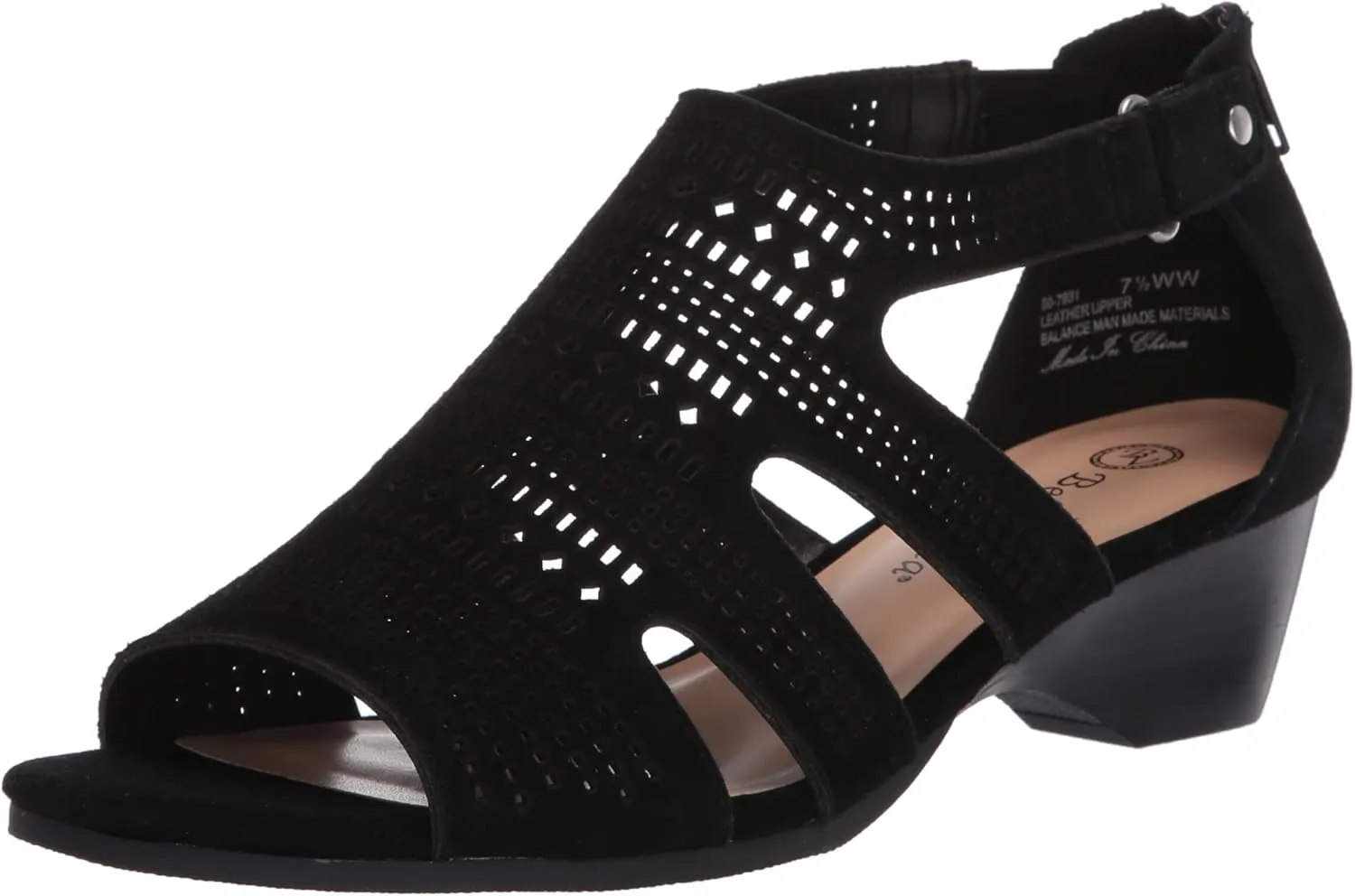 Bella Vita Women's Fashion Casual Heeled Sandal