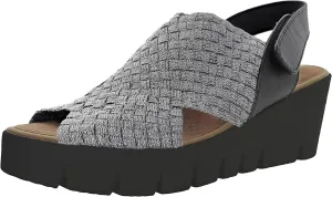 Bernie Mev Women's Venti Beatrice Wedge Heel Sandal