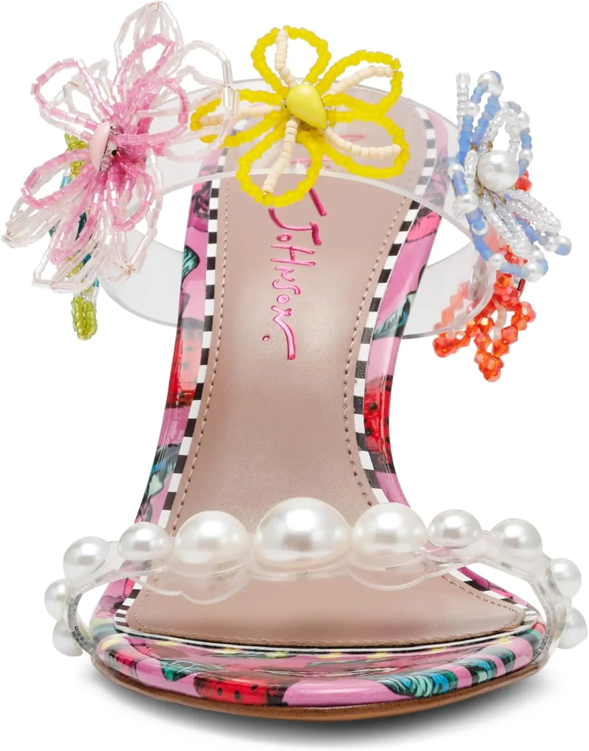 Betsey Johnson Women's Goldiee Heeled Sandal