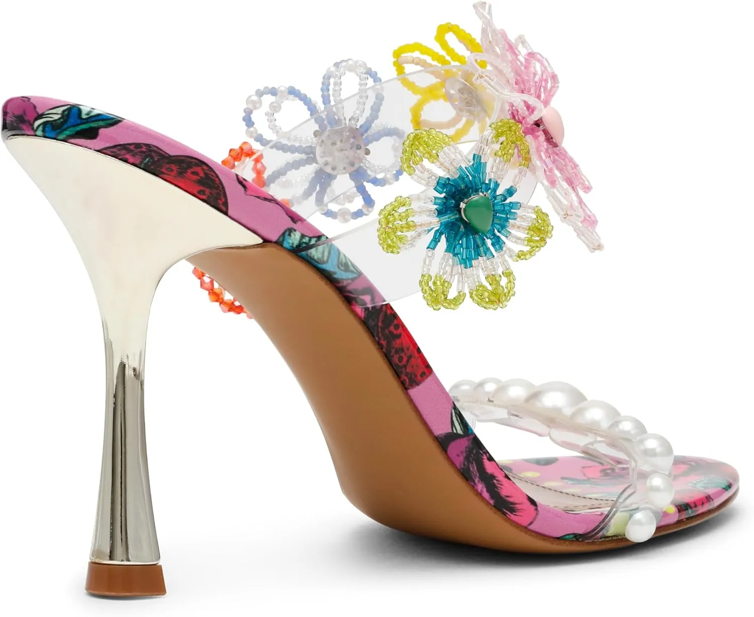 Betsey Johnson Women's Goldiee Heeled Sandal