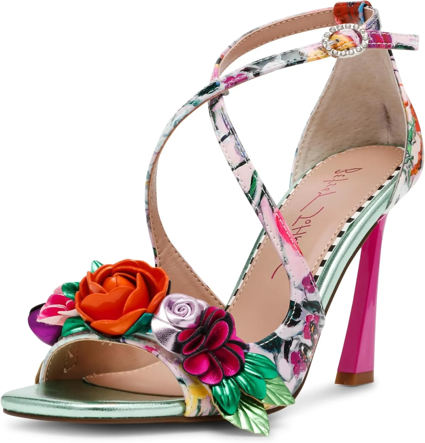 Betsey Johnson Women's Mikah Heeled Sandal